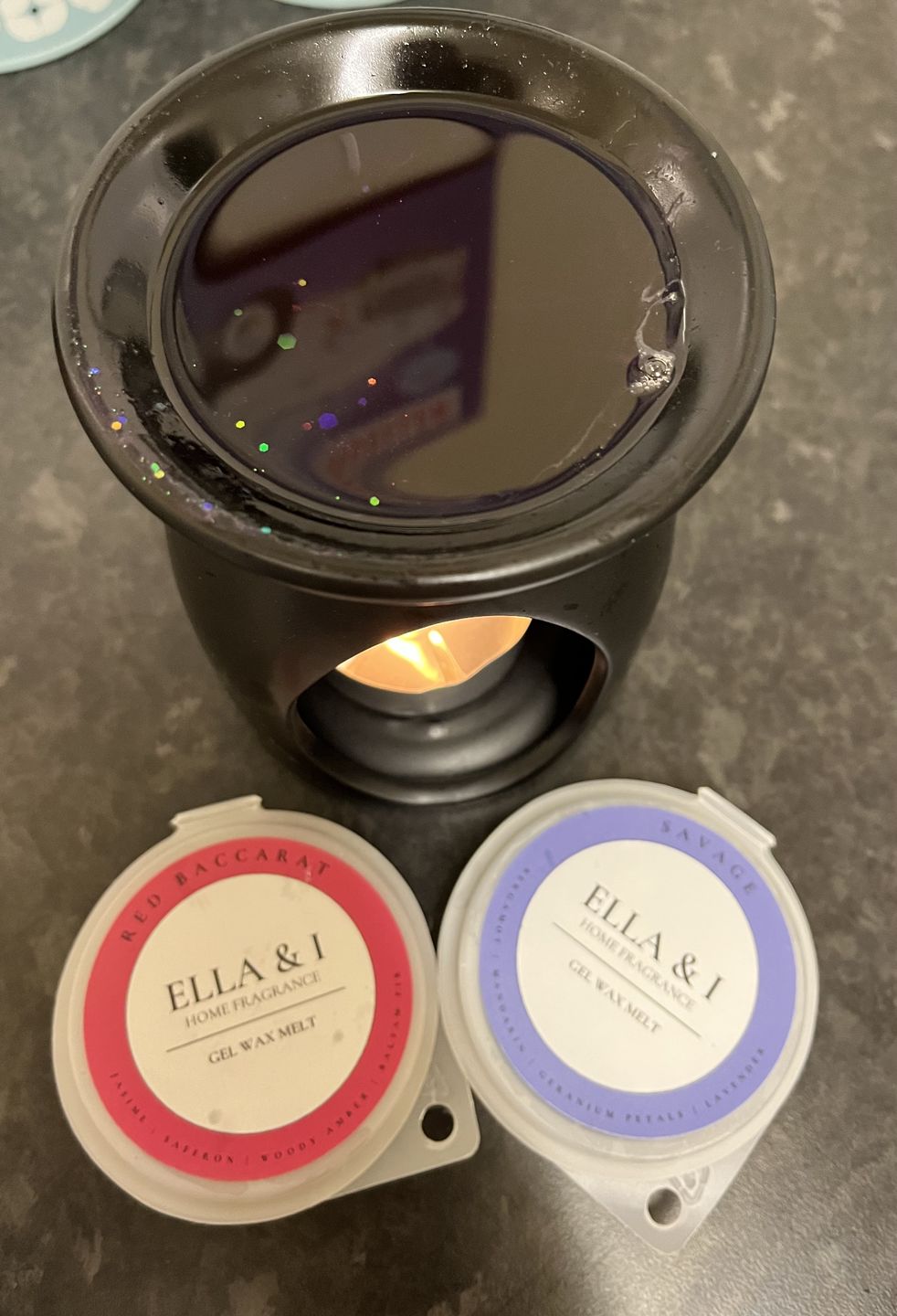 Customer photo review of Red Baccarat Gel Melt