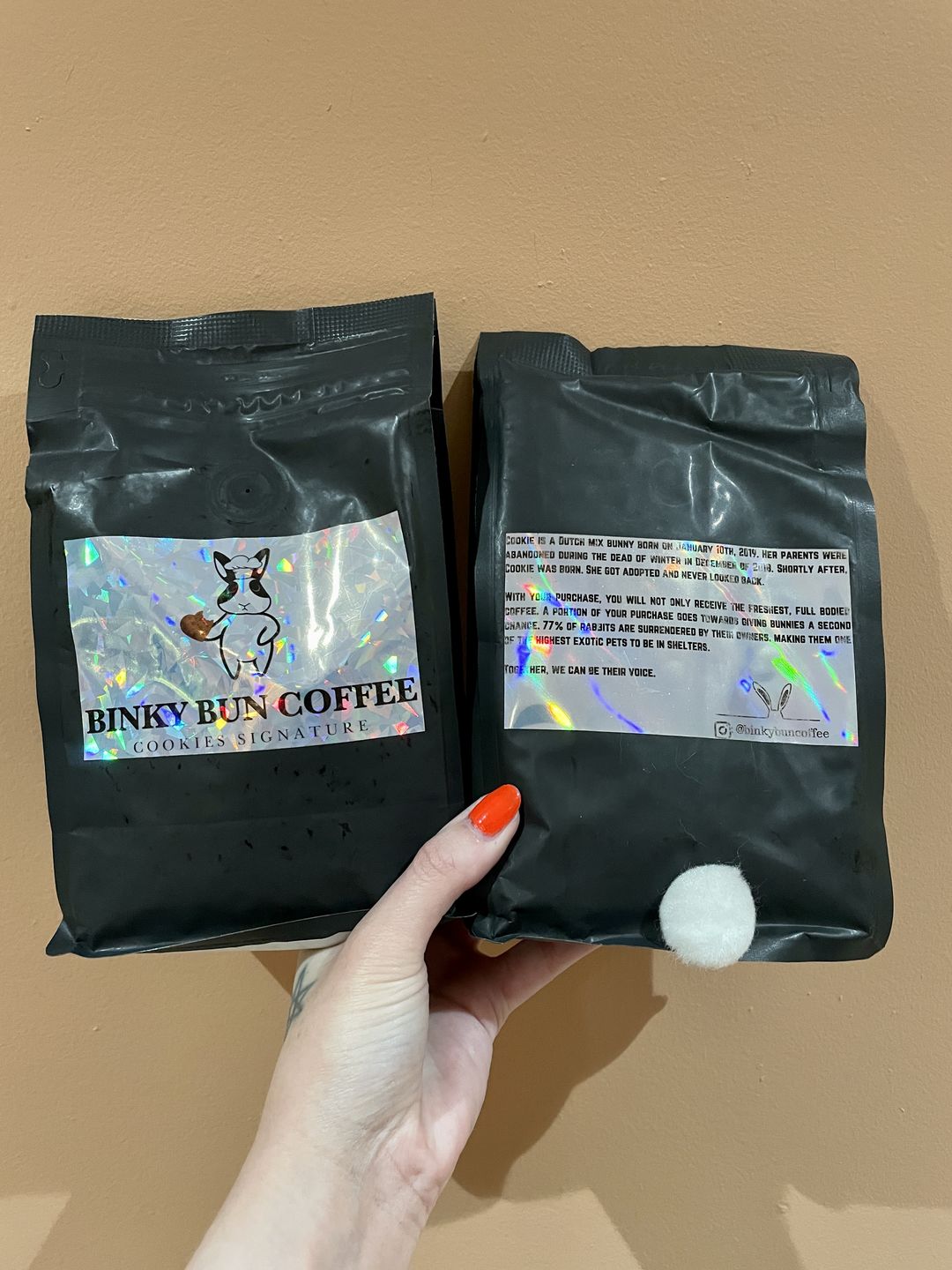 Customer photo review of Cookies' Signature Blend (Ground)