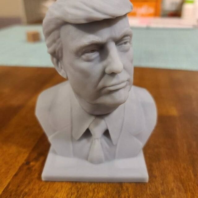 Customer photo review of Donald Trump Bust