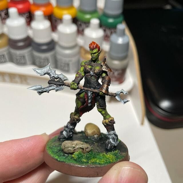 Customer photo review of Orc Female Champion