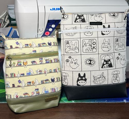 Customer photo review of Wanderlust Phone Bag Pattern