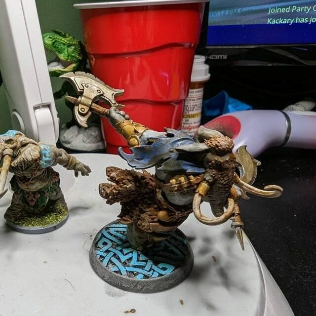 Customer photo review of Elephantfolk - Loxodon Barbarian