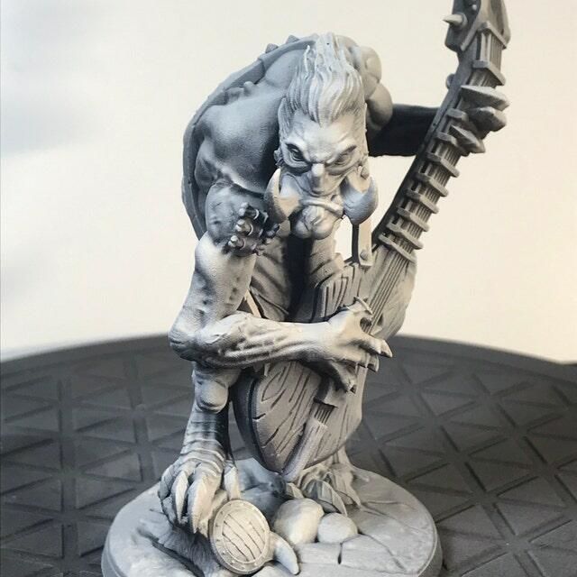 Customer photo review of Gunlutt the Troll Guitarist & Club