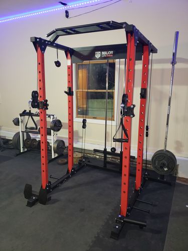 Customer photo review of Major Fitness PLM03 All-In-One Home Gym Power Rack
