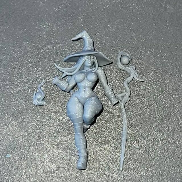 Customer photo review of Marwina the Witch - Pinup