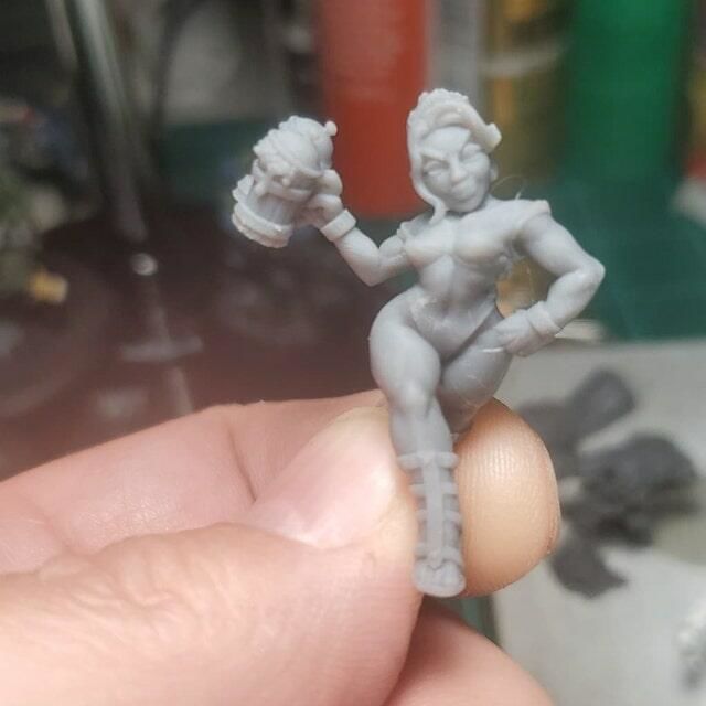 Customer photo review of Fraia - Dwarven Beauty