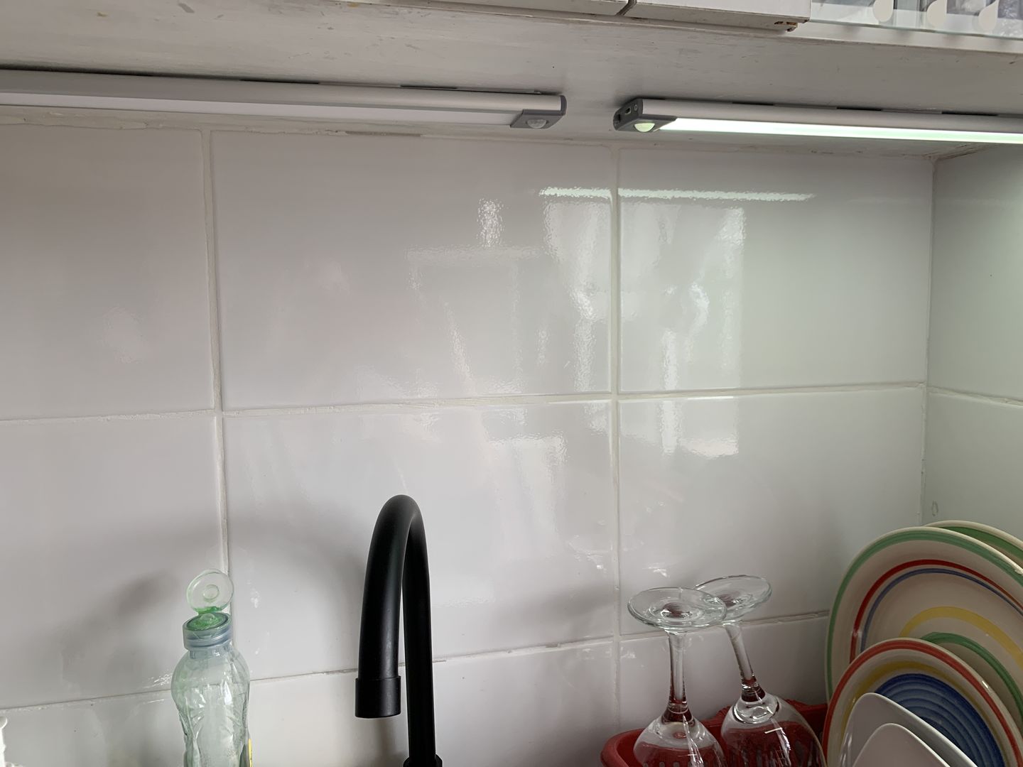 Customer photo review of Barra con Sensor Recargable - USB Luz Fría