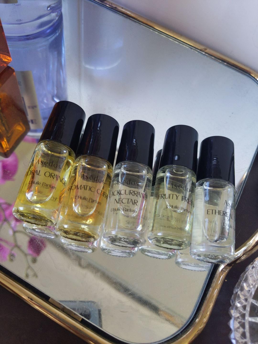 Customer photo review of Asēdos Perfume Oil Set - Her Collection