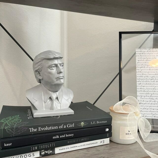 Customer photo review of Donald Trump Bust