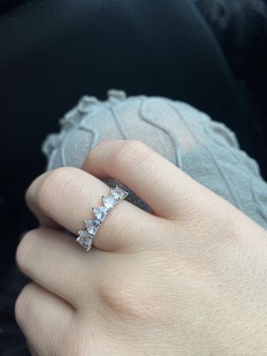 Customer photo review of Anello Diamonds Heart