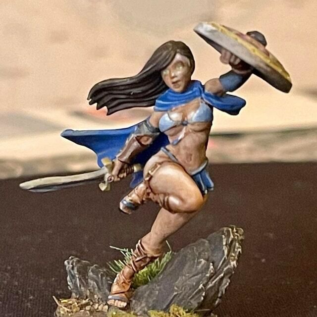Customer photo review of Crescendia Greek Warrior