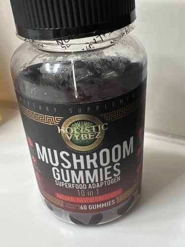 Customer photo review of MUSHROOM GUMMIES 10 IN 1 SUPERFOOD ADAPTOGEN