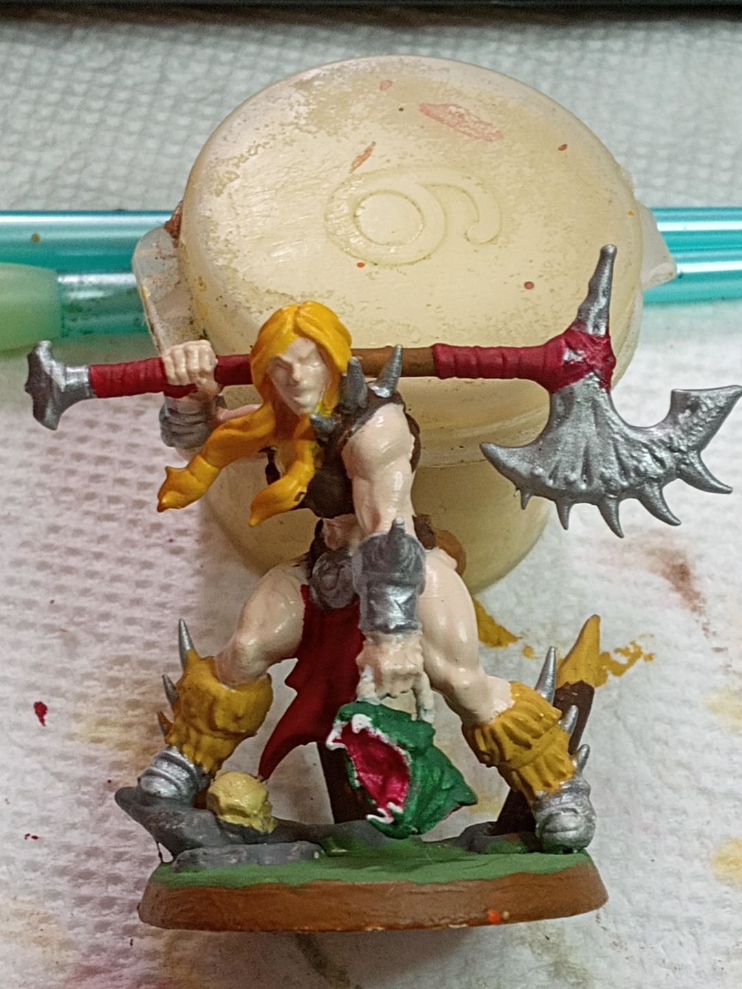 Customer photo review of Brunilde Snakeslayer, Berserker Heroine