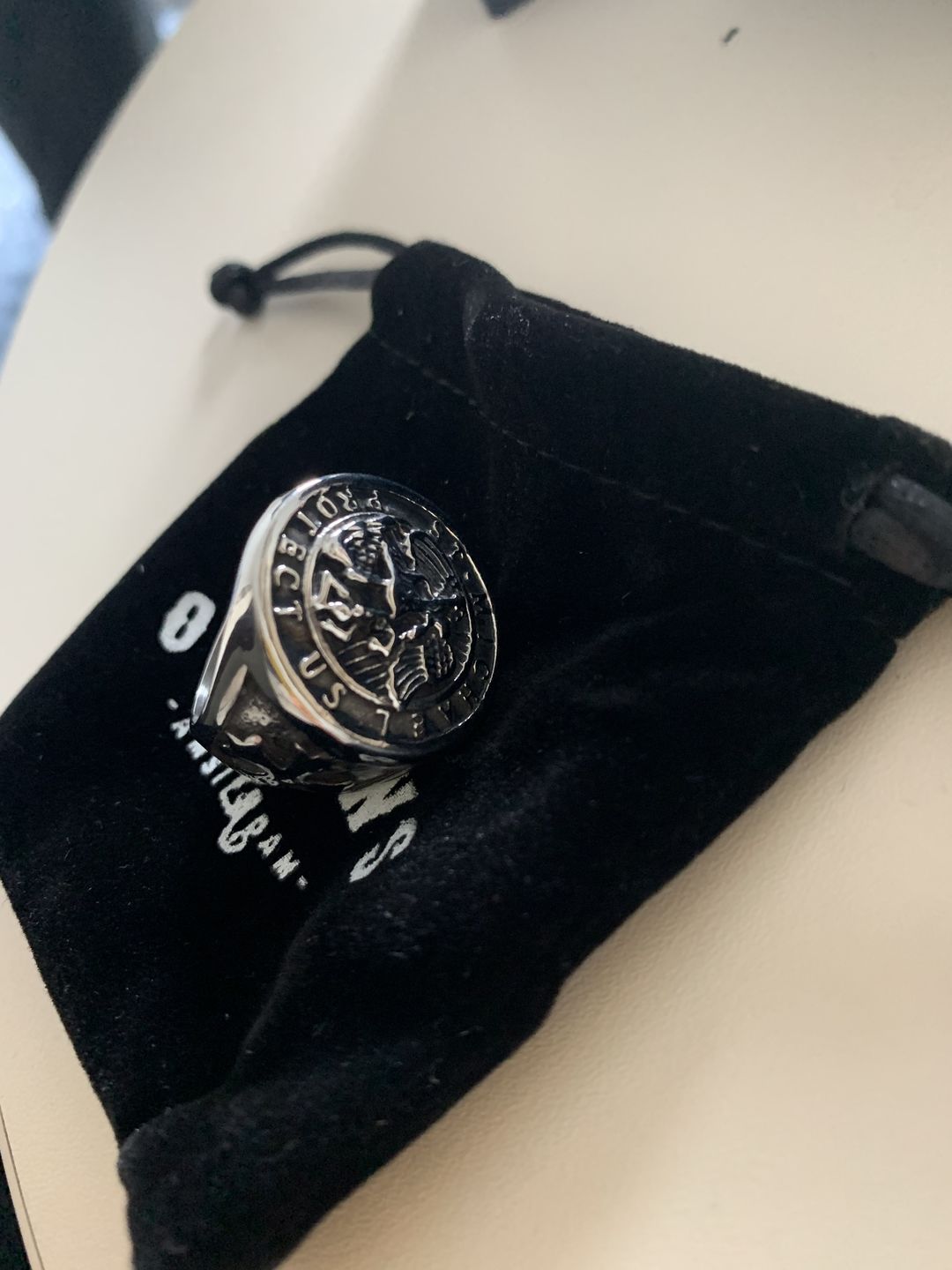 Customer photo review of SAINT MICHAEL.