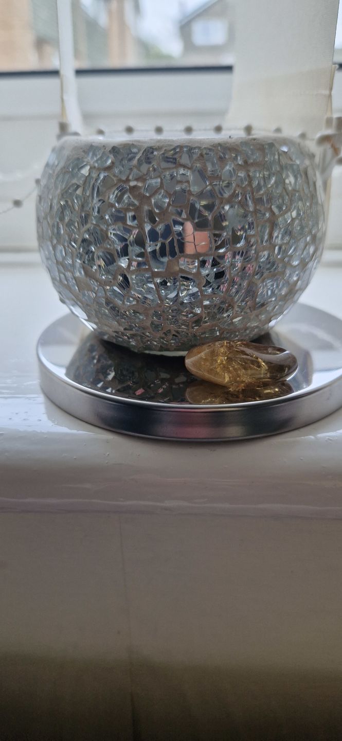 Customer photo review of Natural citrine - Tumblestone
