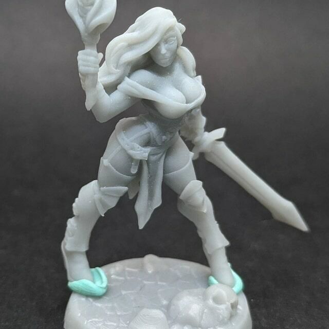 Customer photo review of Elena - Fighters Guild Beauty