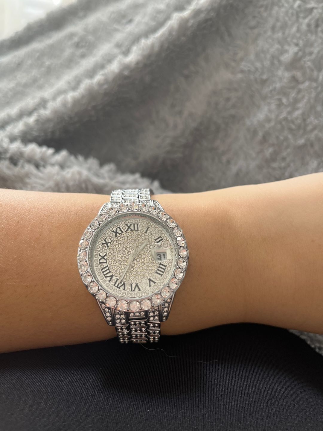 Customer photo review of 18k Gold Diamond Royal Watch