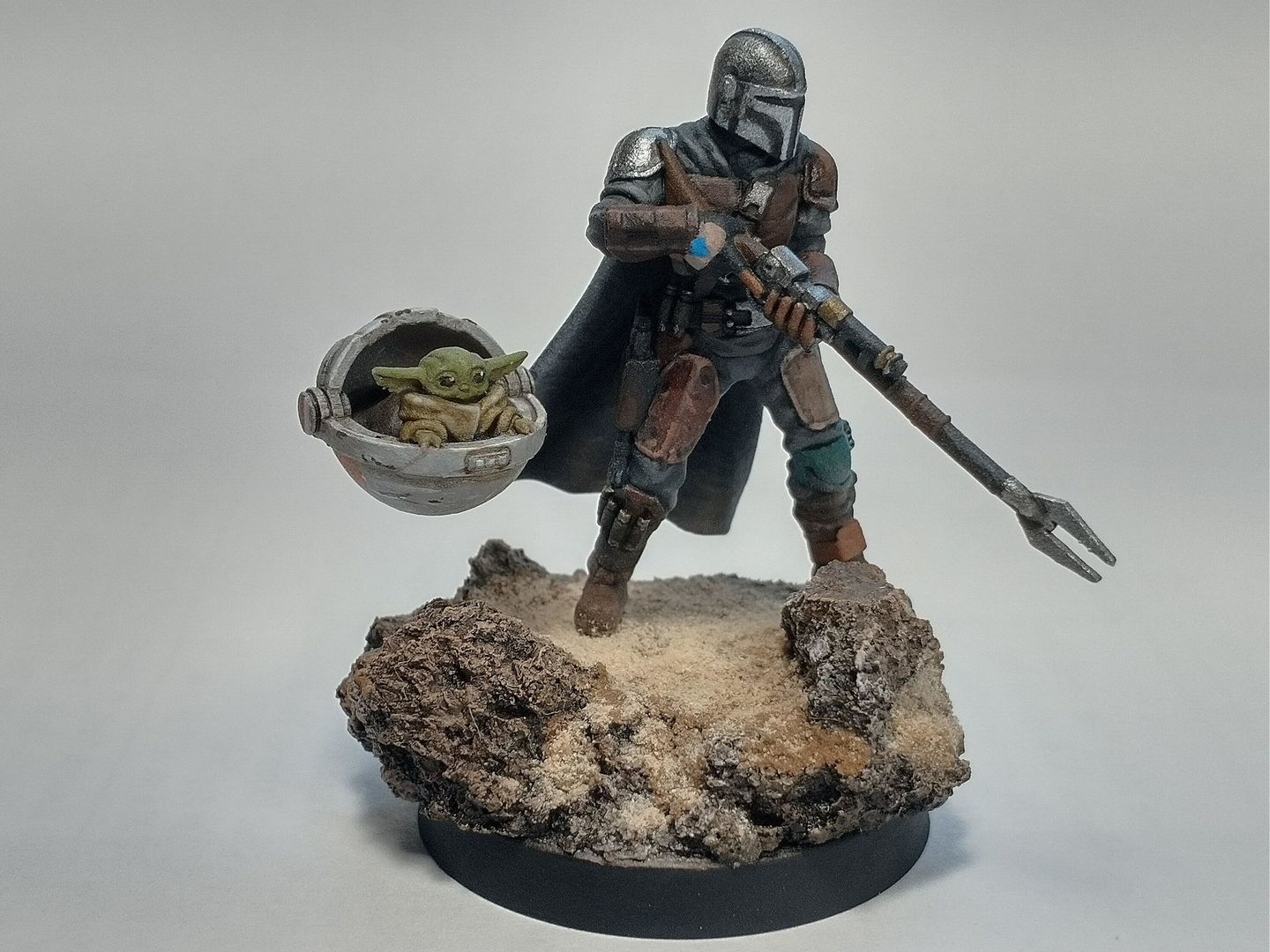 Customer photo review of The Mandalorian with Rifle