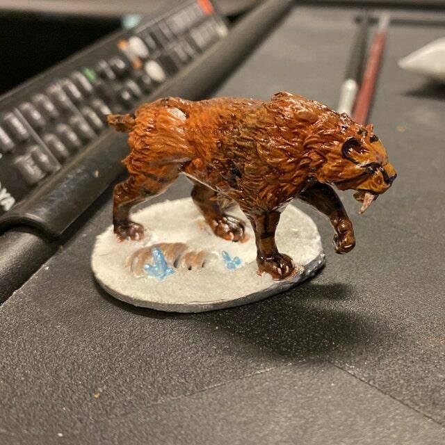 Customer photo review of Felidont and Saber Toothed Tiger