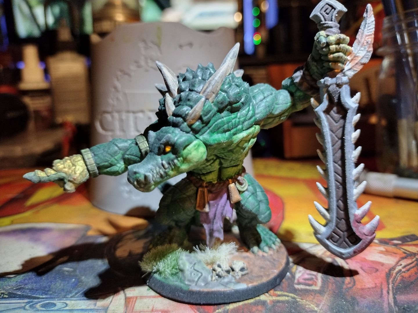 Customer photo review of Zantharot the Lizard Champion