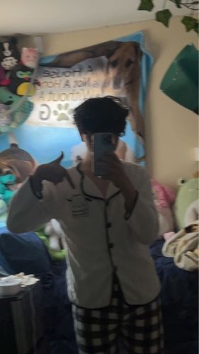 Customer photo review of Kawaii Pochacco Flannel PJ Sleepwear