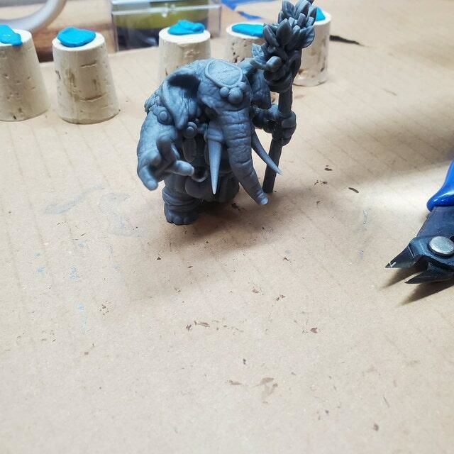 Customer photo review of Elephant Druid - Loxodon