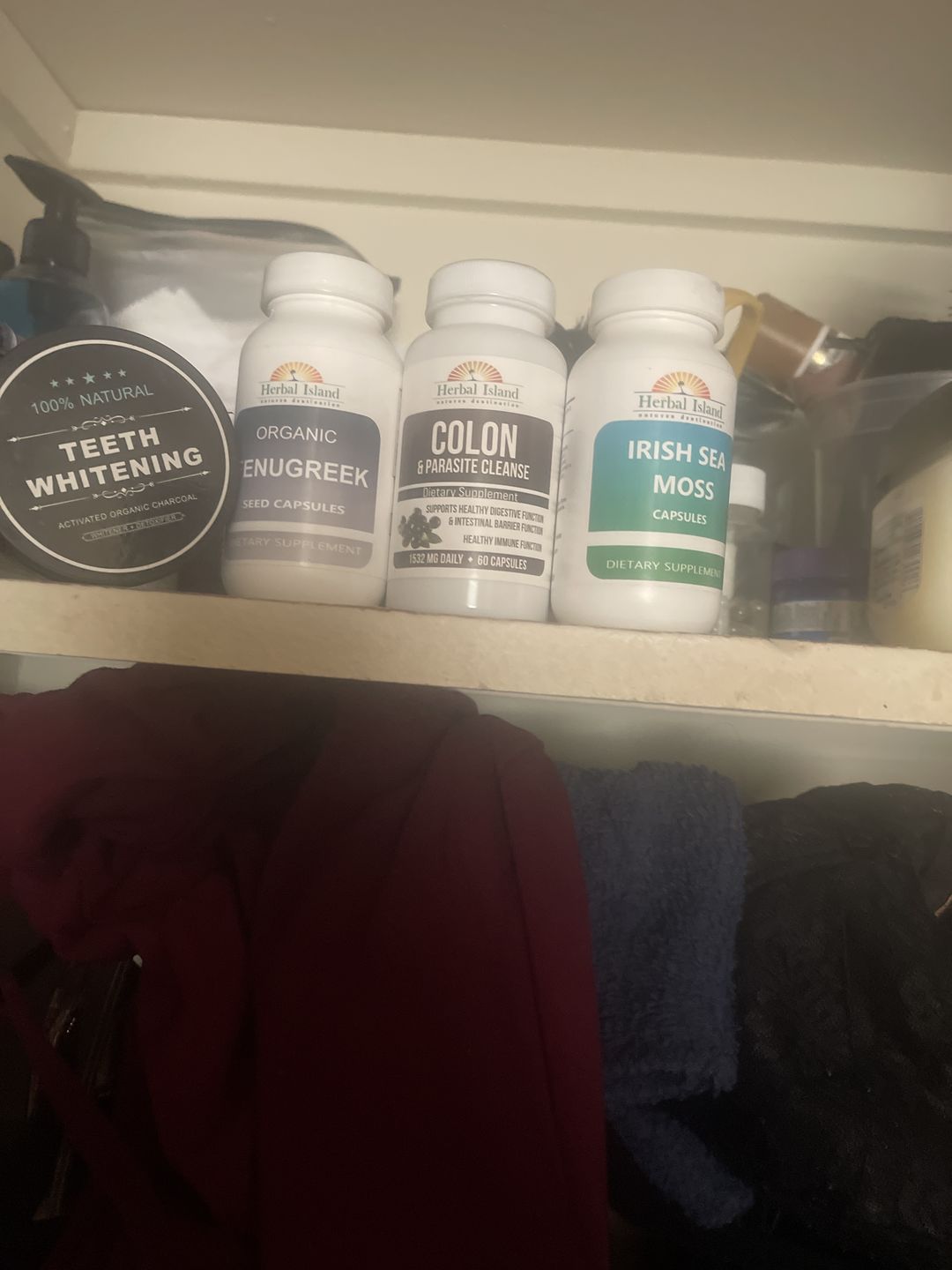 Customer photo review of Fenugreek Capsules (Full Hair)