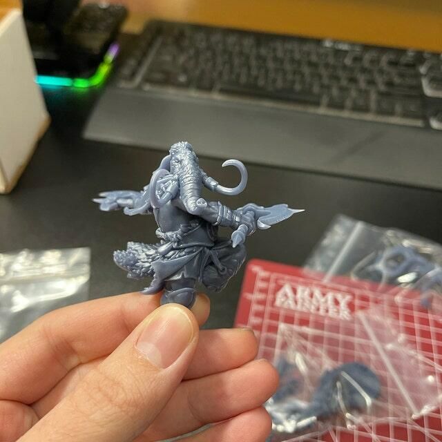 Customer photo review of Elephantfolk - Loxodon Barbarian