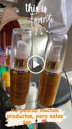 Customer video review of KIT SUEROS FACIALES DÍA Y NOCHE CON CÉLULAS MADRE, COLÁGENO Y ÁCIDO HIALURÓNICO.