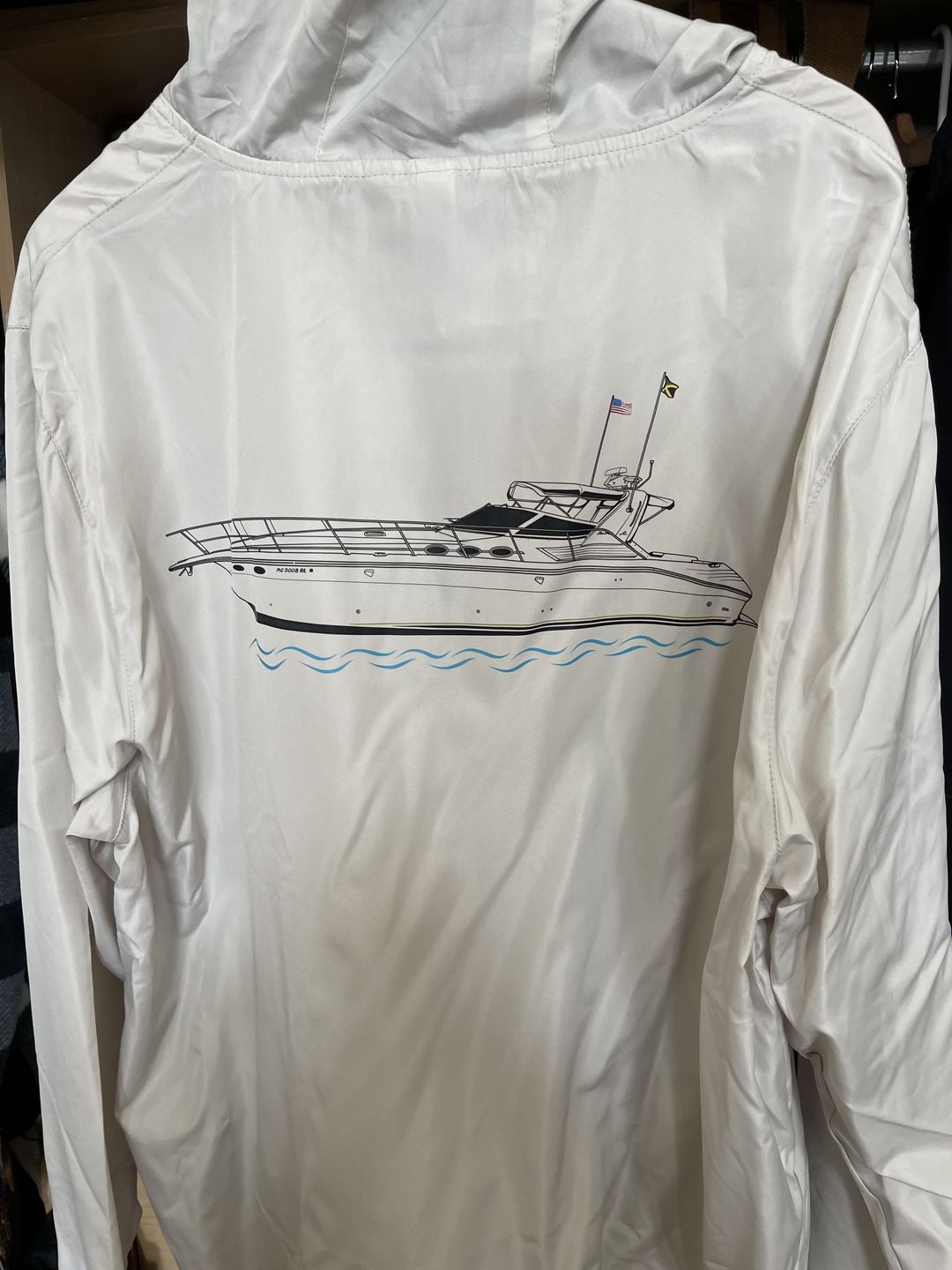 Customer photo review of Waterproof Lightweight Windbreaker - Pullover/Half-Zip