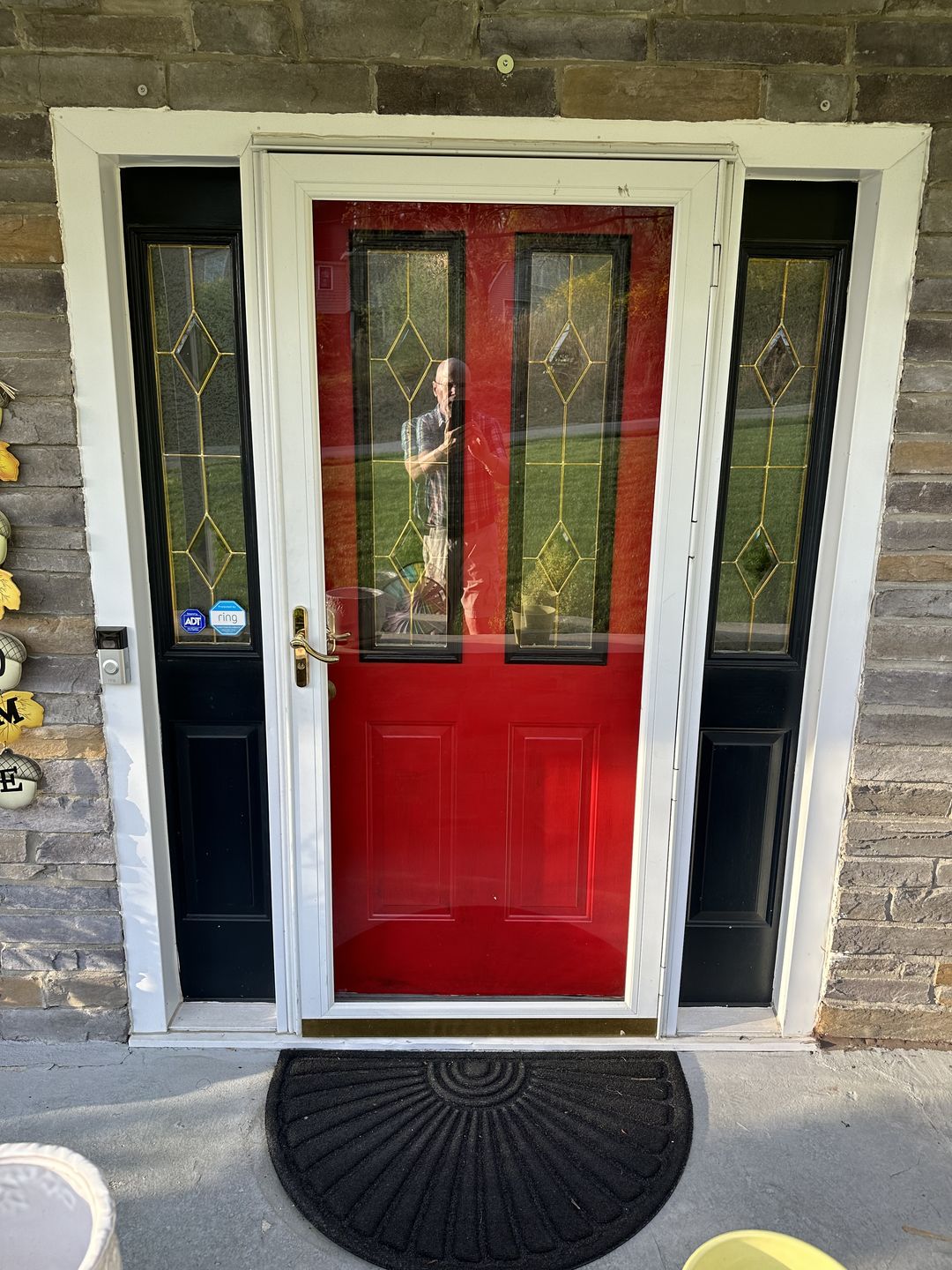 Customer photo review of Half Sidelite Frame Kit