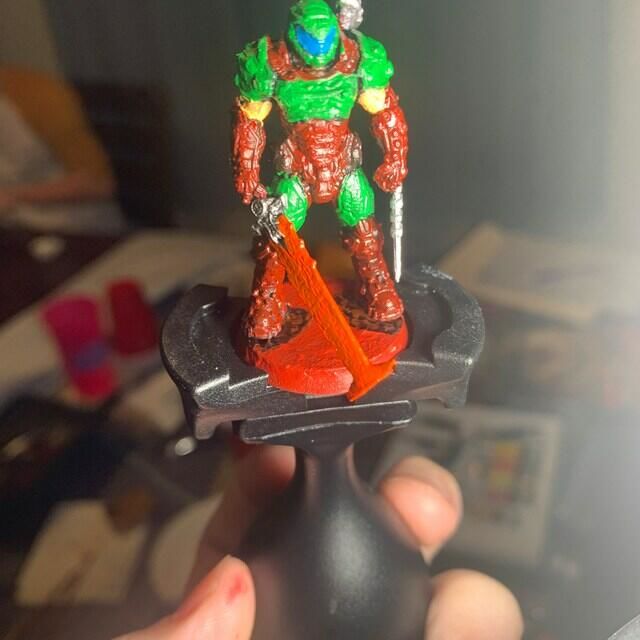 Customer photo review of Doom Guy