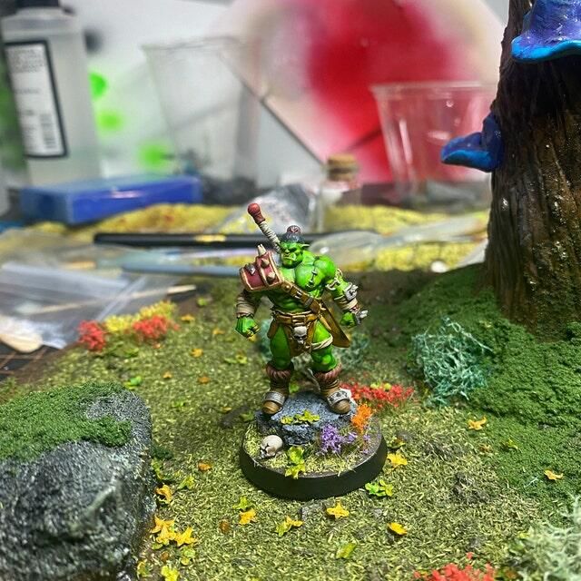 Customer photo review of Nadug- Half Orc Warrior