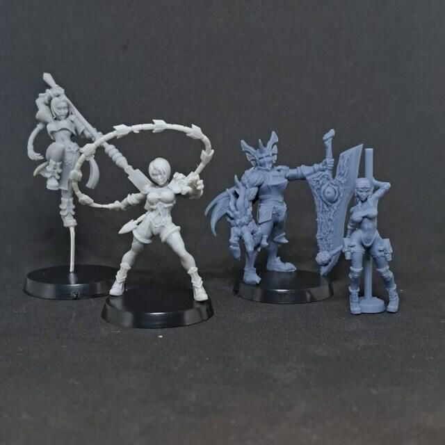 Customer photo review of Nami Sung, Asian Glaive Fighter