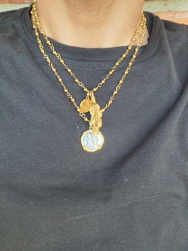 Customer photo review of Rosary (Gold)