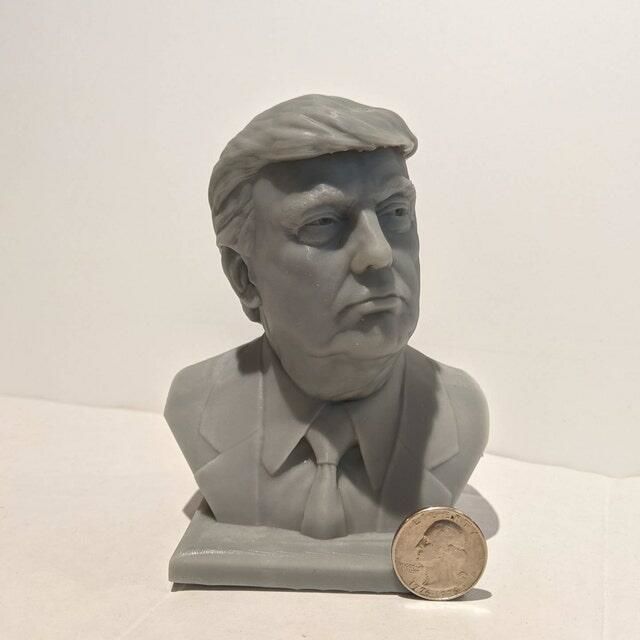 Customer photo review of Donald Trump Bust