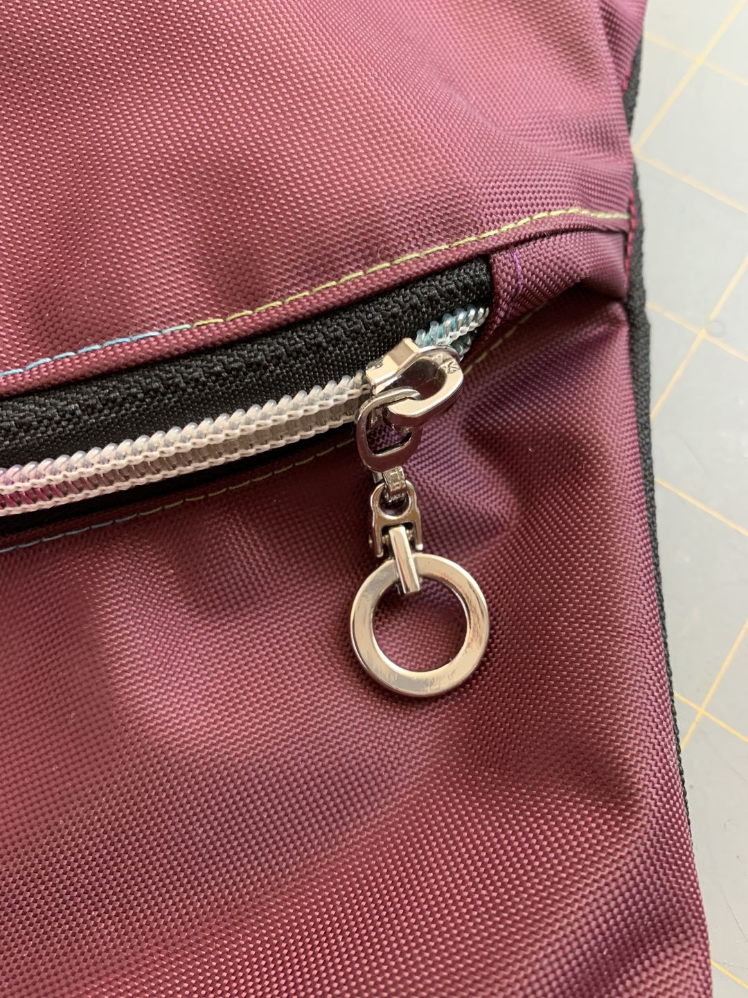 Customer photo review of Dangle Hoop Pulls - Size #5