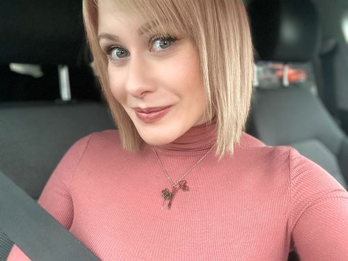 Customer photo review of LOANYA persönliche Kinderzeichnung als Halskette oder Anhänger