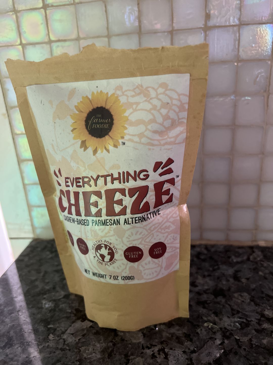Customer photo review of Golden Chedda Cashew Parm