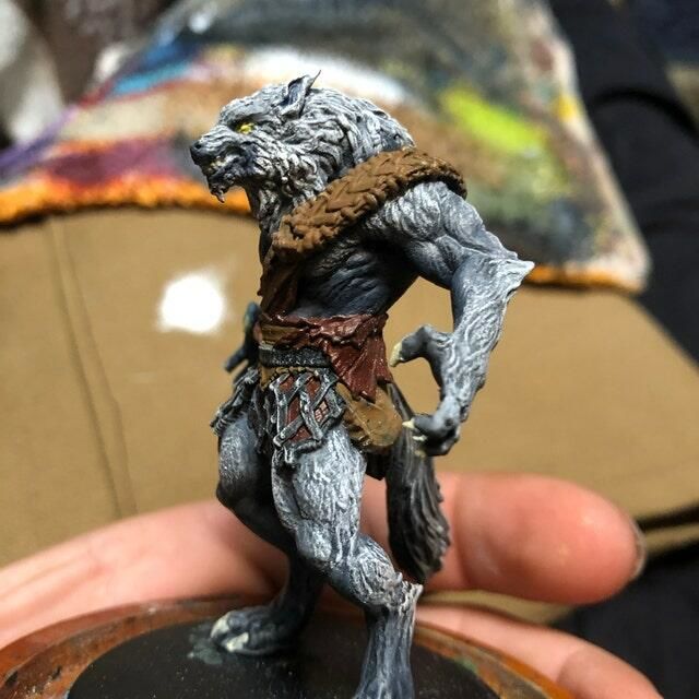 Customer photo review of The Moonbitten Thralls - Werewolf D