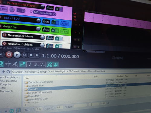 Customer photo review of Doom MIDI Drum Loops