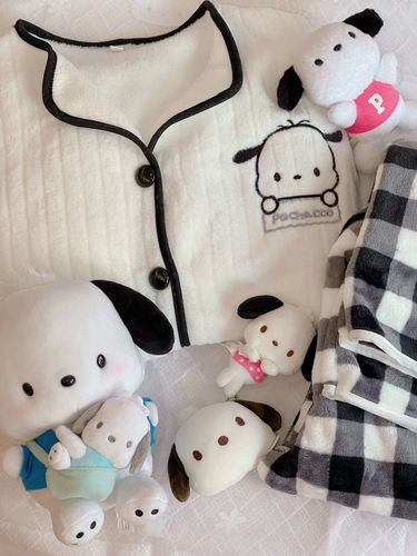 Customer photo review of Kawaii Pochacco Flannel PJ Sleepwear