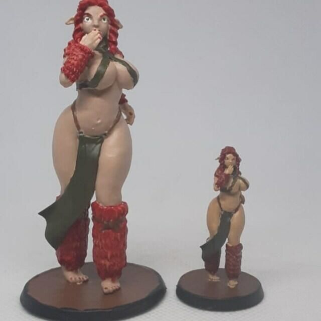 Customer photo review of Firbolg, Pinup