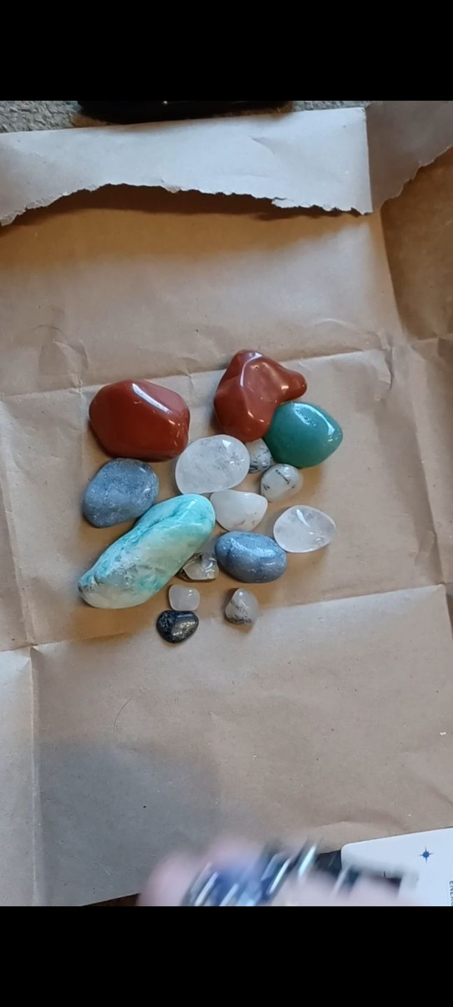 Customer photo review of Scoop of Tumbled Stones