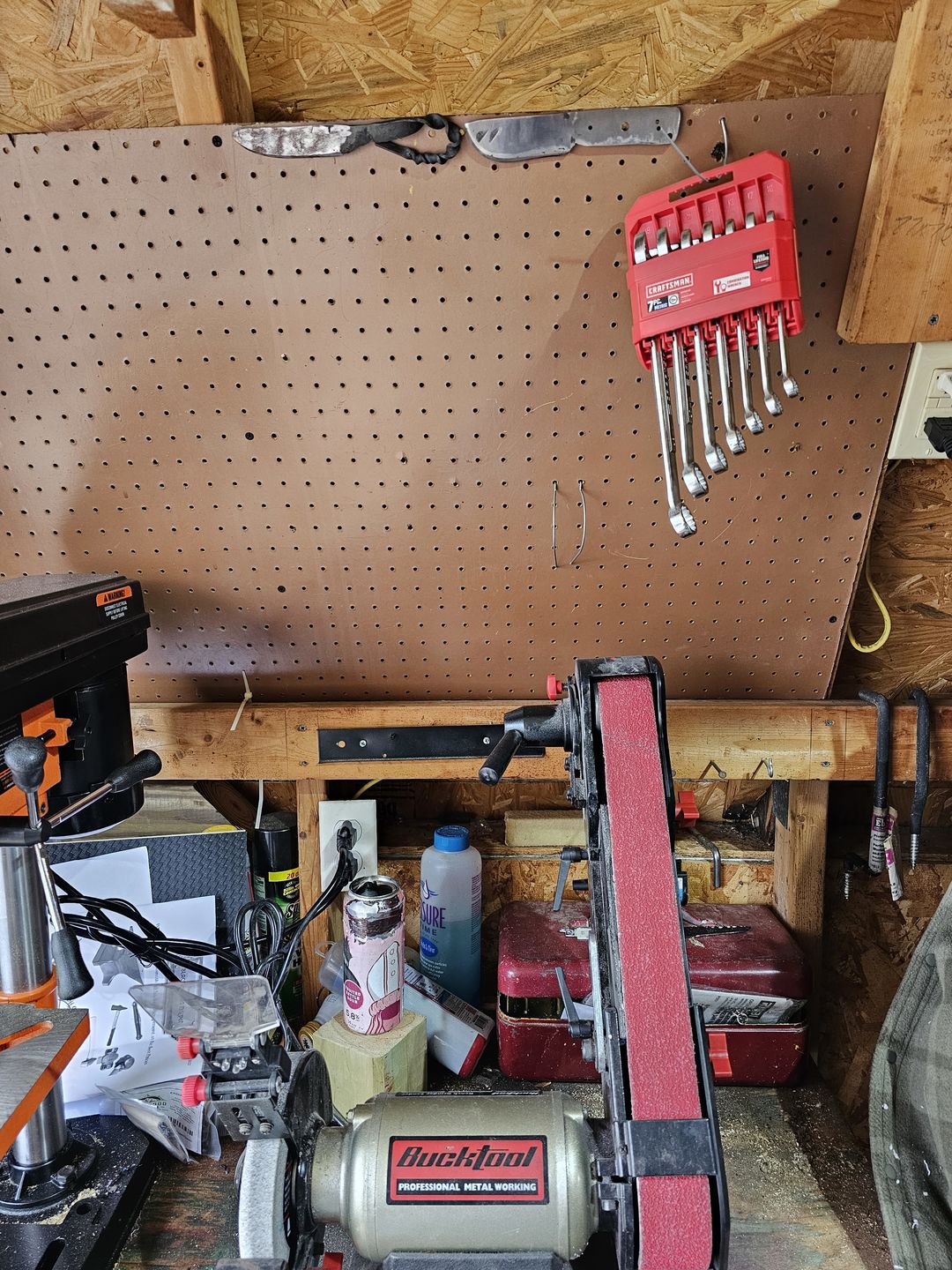 Customer photo review of 2" x 42" Sanding Belts for Stock Removal
