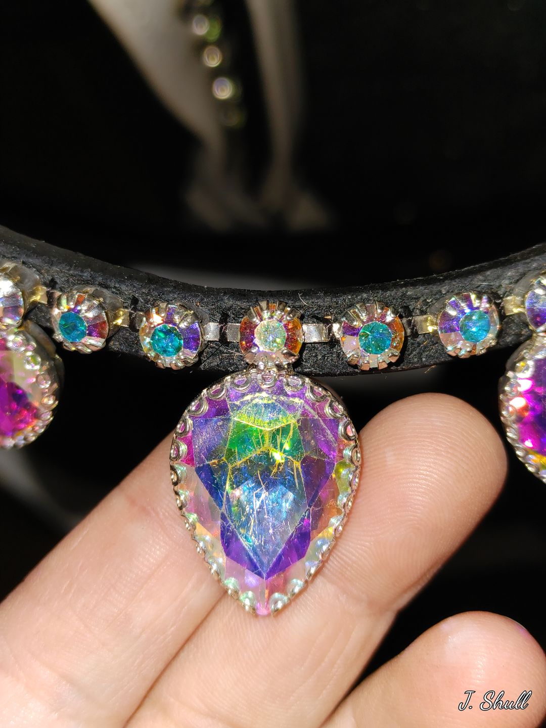 Customer photo review of Unicorn Raindrop Browband