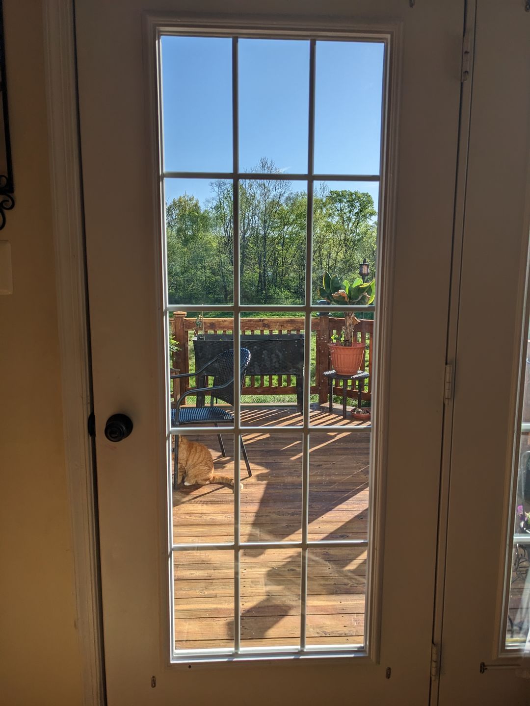 Customer photo review of Grills Between Glass 15 Lite Glass and Frame Kit (Full Lite)