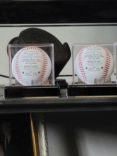 Customer photo review of To My GrandSon - You Will Never Lose - Baseball