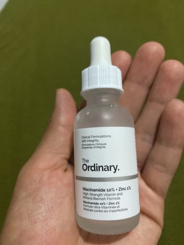 Customer photo review of Niacinamide 10% + Zinc 1% Oil Control Serum