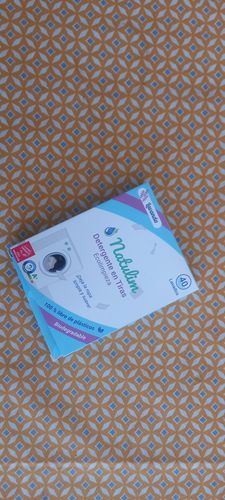 Customer photo review of Eco-Tiras de Detergente 40 lavados Natulim